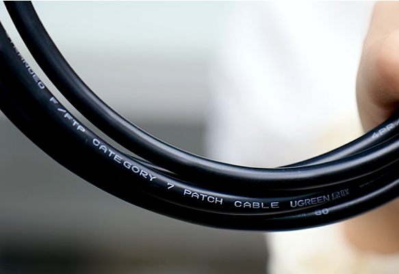 看标识识别网线 CAT5e/CAT6e STP/UTP AW